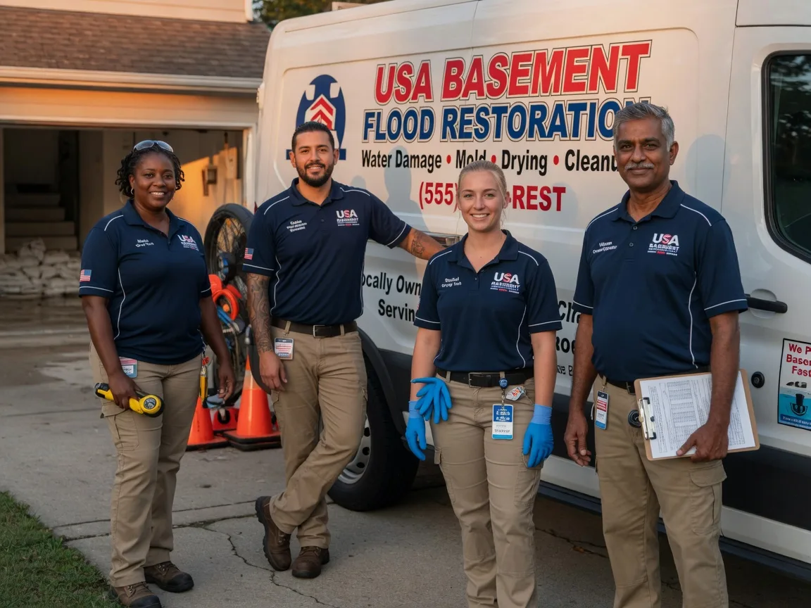 Basement Flood Cleanup company in Bern, KS